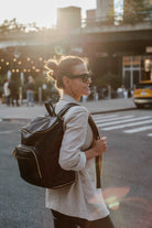 The Travel Backpack (Black / Gold)